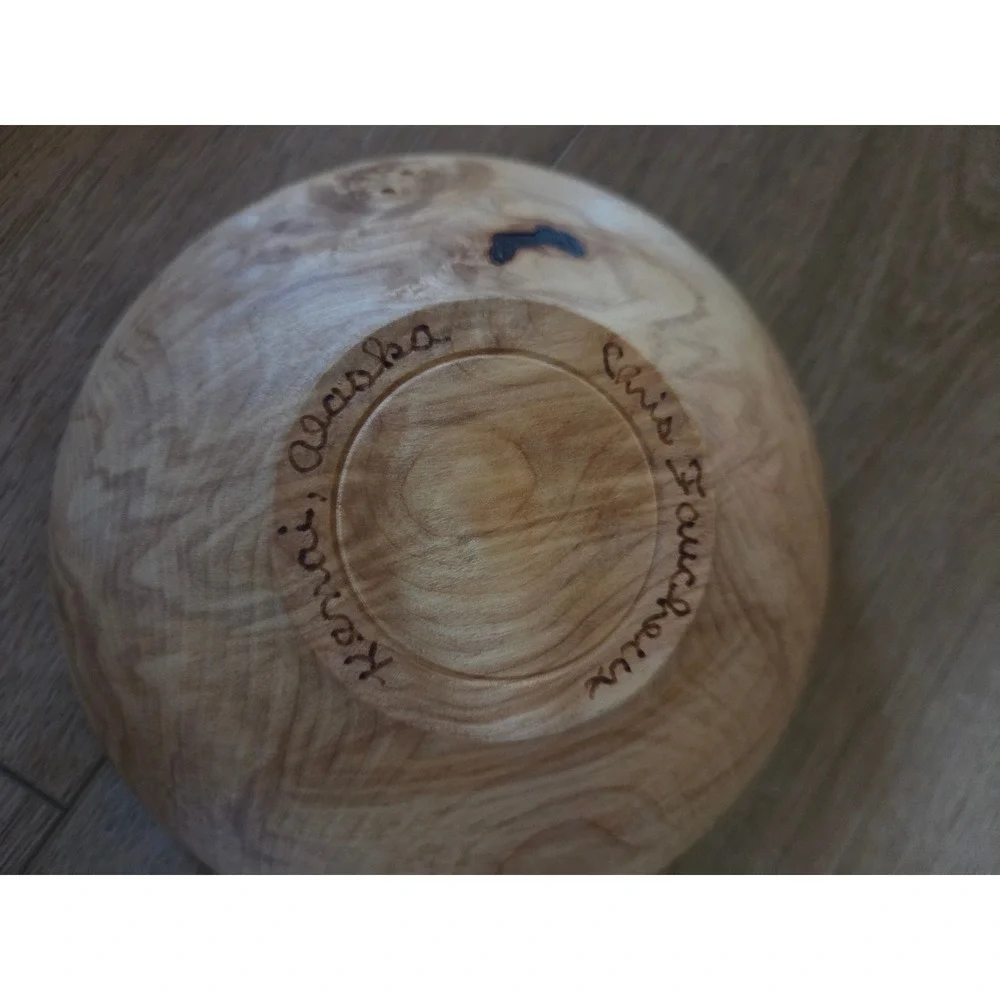 Vintage hand turned